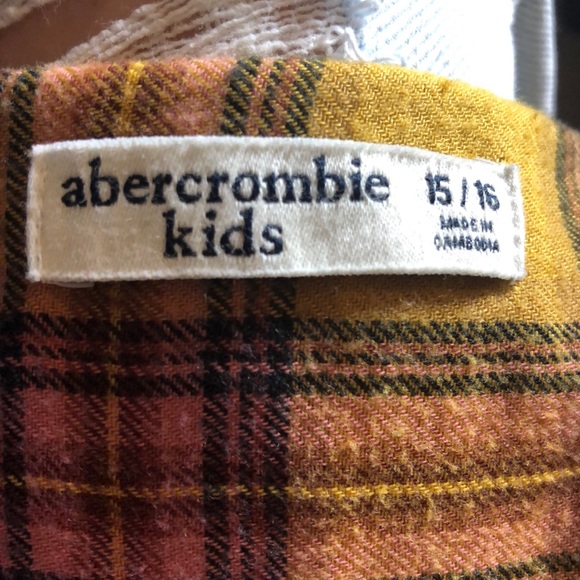 Yellow 💛 plaid shirt - Picture 4 of 4